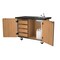 National Public Seating Mobile Science Cart with Inner Drawers and Shelf, and Sink MSC02S - alternate 7